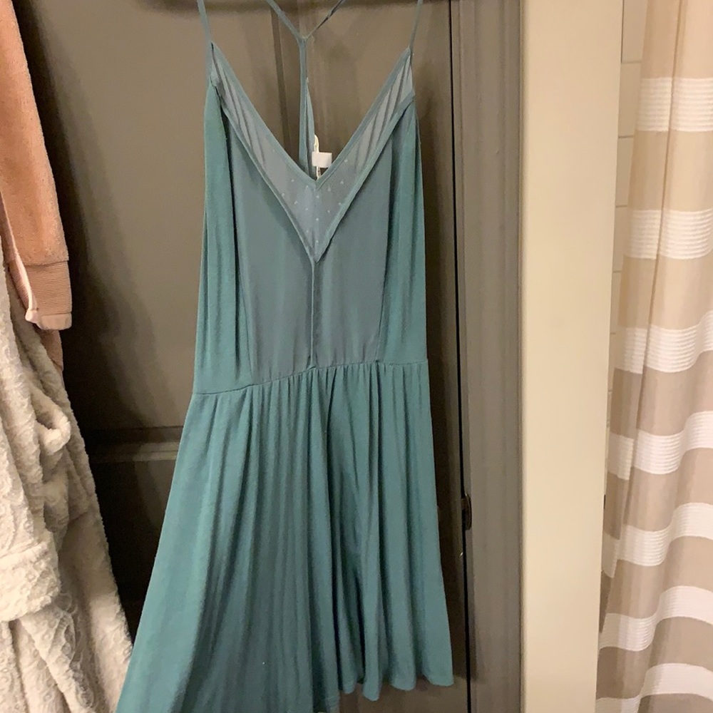 Blue dress
